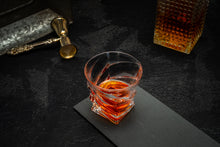 Load image into Gallery viewer, Spiral Whiskey Glasses Set of 4. Made in Europe, 100% Lead Free