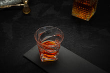 Load image into Gallery viewer, Spiral Whiskey Glasses Set of 4. Made in Europe, 100% Lead Free